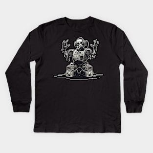 Breakbot_01 Kids Long Sleeve T-Shirt